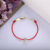 925 Sterling Silver Rope Clear Zircon Bracelet Women Fine Jewelry