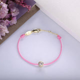 925 Sterling Silver Rope Clear Zircon Bracelet Women Fine Jewelry