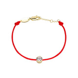 925 Sterling Silver Rope Clear Zircon Bracelet Women Fine Jewelry