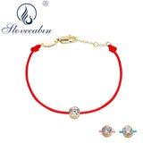 925 Sterling Silver Rope Clear Zircon Bracelet Women Fine Jewelry