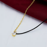 925 Sterling Silver Heart Chain Necklace For Women