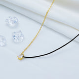 925 Sterling Silver Heart Chain Necklace For Women