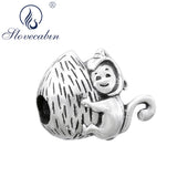 925 Sterling Silver Monkey Charm for Women Bracelet & Bangle