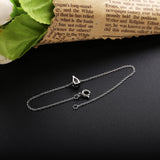 925 Silver Water Drop Chain Bracelet Women's Fine Jewelry Gift