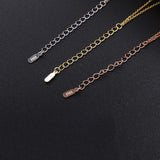 925 Silver Name Femme Bracelets Double Chain For Girls Christmas Gift