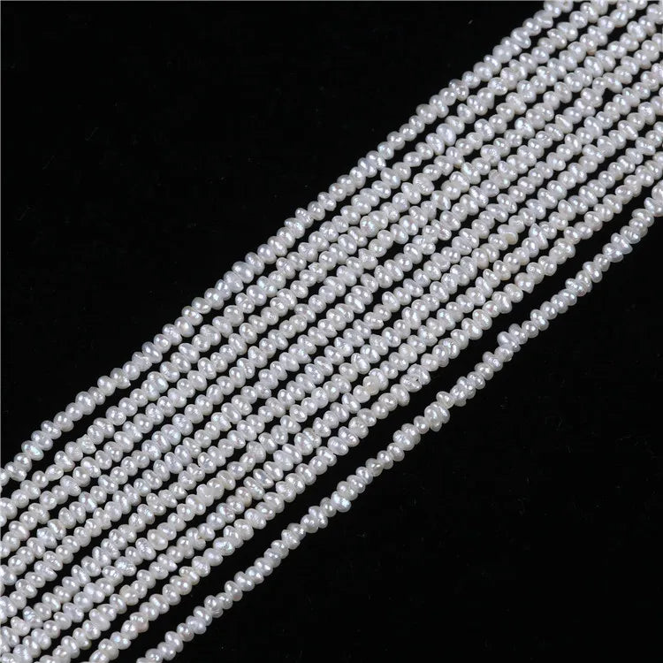 Small 1.5-1.8mm Freshwater Pearl Strand