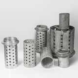 Small 304 Stainless Steel Perforation Flask for Jewelry Casting