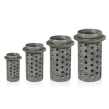 Small 304 Stainless Steel Perforation Flask for Jewelry Casting