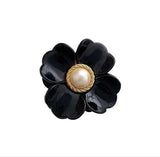 Small Acrylic Flower Hair Clip Claw Hair Claws Women Hairclaw Transparent
