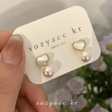 Pearl Earrings High End Set for Women
