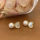 Pearl Earrings High End Set for Women