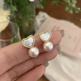 Pearl Earrings High End Set for Women