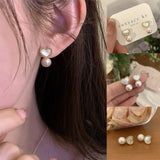 Pearl Earrings High End Set for Women