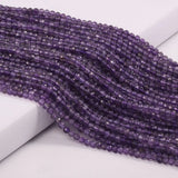 Faceted Amethyst 2-4mm Loose Beads Jewelry Making DIY Bracelet Necklace