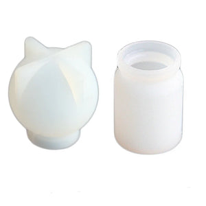 Epoxy Resin Mold Floating Bottle Micro Landscape DIY Dried Flower Pendant
