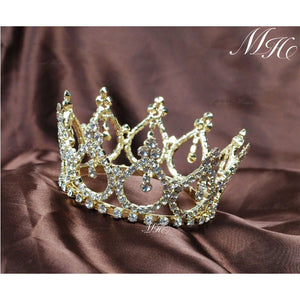 Small Bridal Tiaras Crystals Mini Crowns For Girls Kids Rhinestones