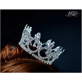 Small Bridal Tiaras Crystals Mini Crowns For Girls Kids Rhinestones