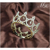 Small Bridal Tiaras Crystals Mini Crowns For Girls Kids Rhinestones