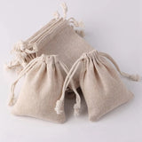 Small Burlap Bags With Drawstring,3X4inch Gift Little Burlap Drawstring Bags