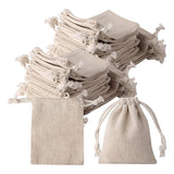 Small Burlap Bags With Drawstring,3X4inch Gift Little Burlap Drawstring Bags