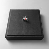 Cat Fortune Pet Paw Terrier Charm Pendant 925 Sterling Silver Gift