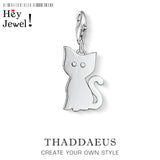 Small Cat Kitten Charm for DIY Bracelet Necklace Jewelry