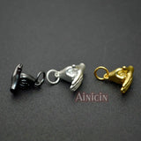 DIY Hand Shape Charms Gun Metal Plating Women Jewelry Findings