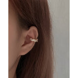 Delicate Sugar Ear Clip with Zircon Earrings