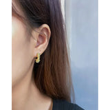 925 Silver Earrings, Light Luxury Design, Versatile Style