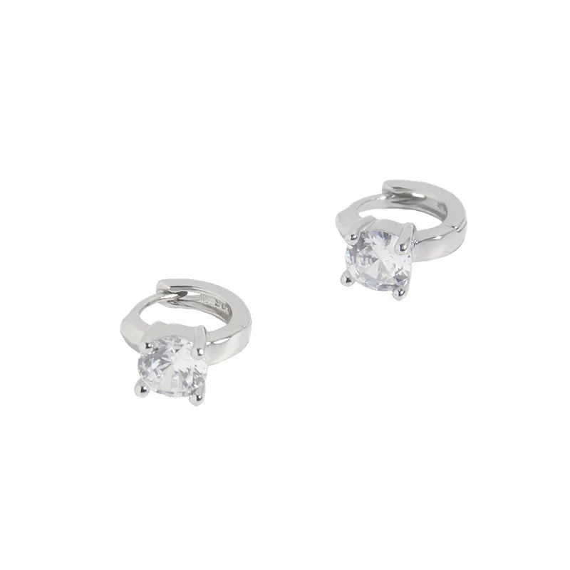 Personalized Micro Zircon Earrings 925 Sterling Silver Women's Earrings