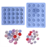 Small Expressions Pattern Silicone Molds for Epoxy Resin Casting