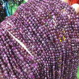 4mm Natural Rubys Stone Bead Spacer for Jewelry Making