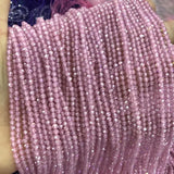 Small Zircon Stone Faceted Beads 2 3 4mm for Jewelry Making