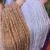 Small Zircon Stone Faceted Beads 2 3 4mm for Jewelry Making