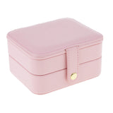 Small Travel Jewelry Box Organizer Display Storage Case