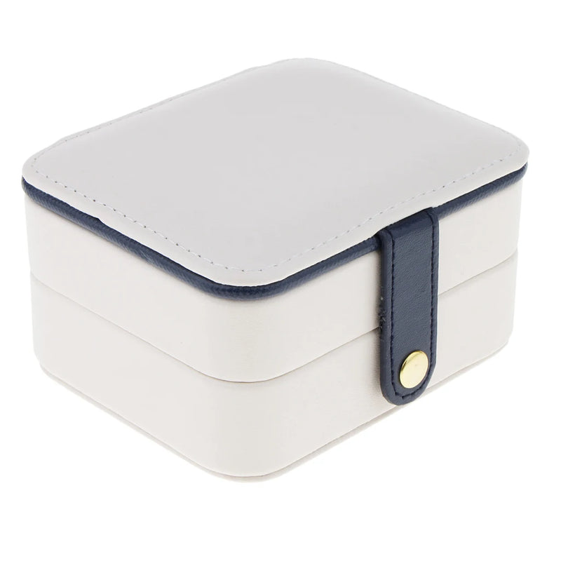 Small Travel Jewelry Box Organizer Display Storage Case