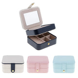 Small Travel Jewelry Box Organizer Display Storage Case