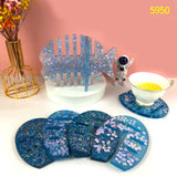 Fish Coaster Silicone Mold DIY Animal Coaster Fish Shaped Cup Pad Set
