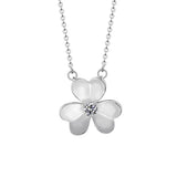 Small Flower Necklace Pendant - Women's Jewelry