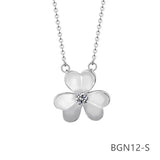 Small Flower Necklace Pendant - Women's Jewelry