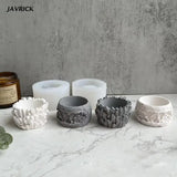 Small Flower Pot Silicone Mold DIY Succulents Concrete Flower Pot