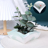 Silicone Succulents Flower Pot Mold DIY Plaster Cement Clay Plant Holder