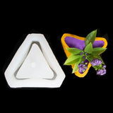 Small Flower Pot Silicone Mold for DIY Succulents Plaster Cement Vase Mold
