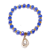 Small Fresh Crystal Drop Pendant Bracelet Women