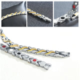 Goldfish Titanium Steel Magnetic Bracelet Health Bracelet