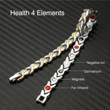 Goldfish Titanium Steel Magnetic Bracelet Health Bracelet