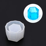 Hexagon Flowerpot Silicone Mould Storage Box DIY Crafts Mold
