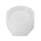 Hexagon Flowerpot Silicone Mould Storage Box DIY Crafts Mold