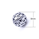 316L Stainless Steel Round Ball Bead for DIY Jewelry Making