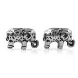 Stainless Steel Elephant Spacer Charms Beads for Jewelry Making